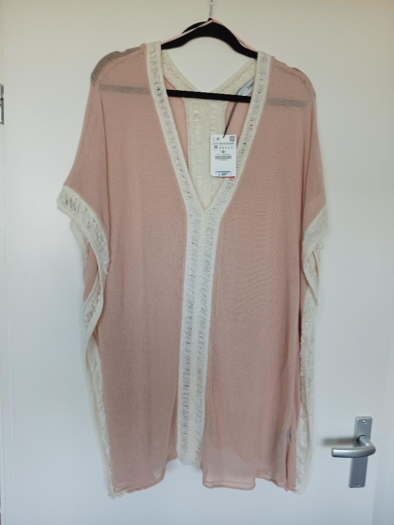 Zara Tuniek maat M roze Nieuw met kaartje, Kleding | Dames, Blouses en Tunieken, Maat 38/40 (M), Zara, Nieuw, Ophalen of Verzenden