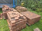 GRATIS 20m2 trommelstenen plus heel veel waaltjes, Tuin en Terras, Ophalen, Klinkers, Zo goed als nieuw, 10 m² of meer