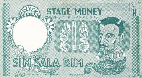 SIM SALA BIM AMSTERDAM, Postzegels en Munten, Bankbiljetten | Nederland, Euro's, Verzenden