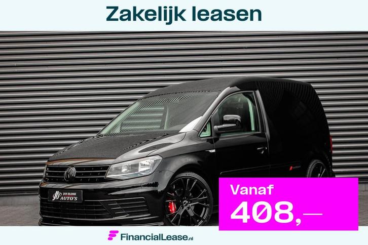 Volkswagen Caddy 2.0 TDI 185PK JB-EDITION / FULL BLACK / SCH, Auto's, Bestelauto's, Bedrijf, Lease, Financial lease, ABS, Airbags