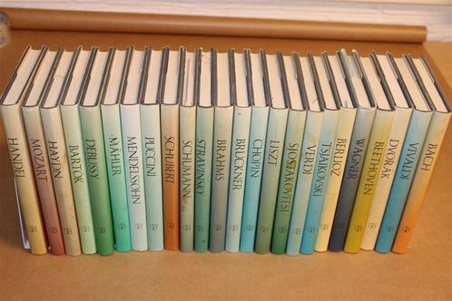 Complete Gottmer Componistenreeks — 24 Delen [Gebonden], Boeken, Muziek, Gelezen, Ophalen of Verzenden