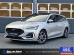 Ford Focus Wagon 1.0 Hybrid 155pk ST Line Aut. Panodak Trekh, Stof, Gebruikt, Met garantie (alle), 155 pk