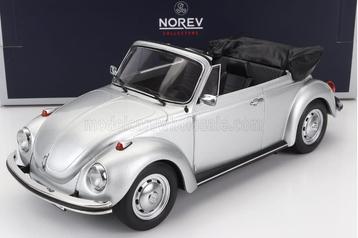 1:18 Volkswagen Kever 1303 Cabriolet uit 1973 Norev NIEUW