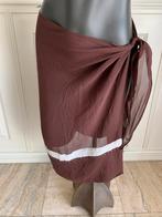 Maryan mehlhorn pareo doek maat m 100% zijde, Kleding | Dames, Badmode en Zwemkleding, Verzenden, Nieuw, Bruin, Overige typen