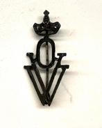 Metalen Embleen Oorlogsvrijwilliger, Ophalen of Verzenden, Landmacht, Nederland, Embleem of Badge