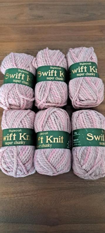 Stylecraft Swift Knit Super Chunky  6 bollen beschikbaar voor biedingen