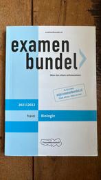 Examenbundel havo Biologie 2021/2022, Ophalen of Verzenden, Zo goed als nieuw, HAVO, Biologie