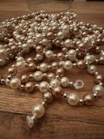 kerstboom slinger parels 2m74. Kerst parel ketting deco, Diversen, Kerst, Ophalen of Verzenden, Zo goed als nieuw
