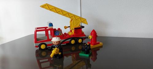 LEGO Duplo 2691 Brandweerwagen, Kinderen en Baby's, Speelgoed | Duplo en Lego, Zo goed als nieuw, Duplo, Complete set, Ophalen of Verzenden