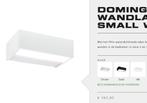 Maretti Eric Kuster Domingo wandlamp LED wit twv € 190,00!, Huis en Inrichting, Lampen | Wandlampen, Ophalen of Verzenden, Nieuw