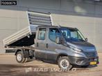 Iveco Daily 35C21 3 zijdige Kipper Dubbel Cabine 210PK 3.0L, Auto's, Bestelauto's, Automaat, Stof, Euro 6, 4 cilinders