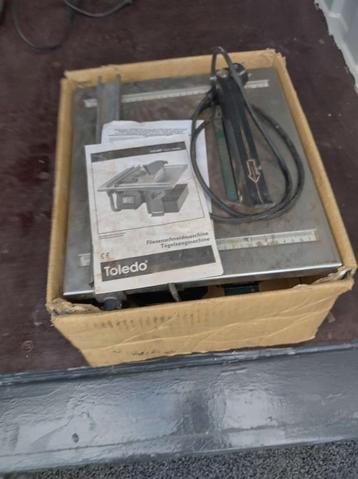 Toledo TEZ600 600w tegelslijp tafel machine beschikbaar voor biedingen
