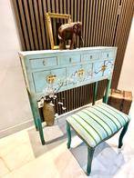 Chinese side table/dressoir, Ophalen, Zo goed als nieuw, 25 tot 50 cm, Rechthoekig
