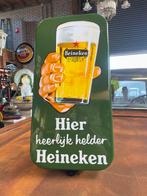 Heineken emaille reclamebord 50-25cm, Verzamelen, Merken en Reclamevoorwerpen, Nieuw, Reclamebord, Ophalen of Verzenden