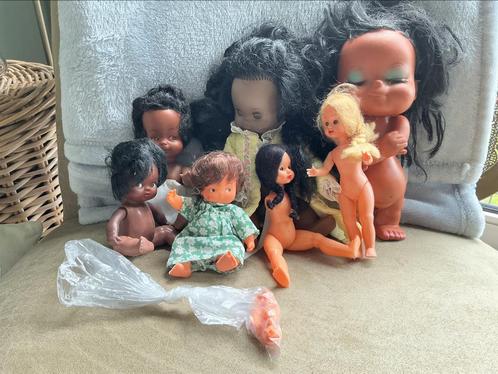 Verschillende surinaamse popjes, Verzamelen, Poppen, Gebruikt, Pop, Ophalen of Verzenden