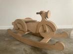 Houten Hobbel motor / hobbelpaard motor, Kinderen en Baby's, Speelgoed | Hobbelfiguren, Ophalen, Zo goed als nieuw