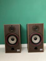Luidsprekers B&W DM110 en sony versterker, Audio, Tv en Foto, Luidsprekers, Gebruikt, 60 tot 120 watt, Front, Rear of Stereo speakers