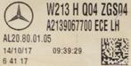 Mercedes C-klasse W213 LED achterlicht links A2139067700, Info@fabrikant.eu, Fabrikantstraat 1
1000 AA  Amsterdam, NL, Ophalen of Verzenden