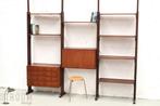 Zelfstaand Vintage Wandsysteem Mahonie Design, Ophalen, 250 tot 300 cm, Gebruikt, 75 cm of meer