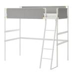 IKEA Vitval Hoogslaper, Huis en Inrichting, Slaapkamer | Bedden, Ophalen, 90 cm, Eenpersoons, Wit