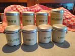 Voorraad bussen Emaille koffie thee suiker...., Antiek en Kunst, Antiek | Emaille, Ophalen of Verzenden