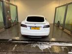 Tesla Model S 2014 Wit, Auto's, Tesla, Automaat, Beige, 38 min, Model S