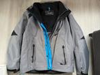 Falcon Ski Jack Heren Grijs XL, Ophalen of Verzenden, Gedragen, Maat 56/58 (XL), Jack