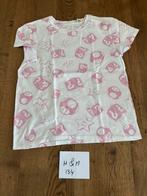 NIEUW H&M Wit met roze tshirt shirt mario bros maat 134, Meisje, H&M, Ophalen of Verzenden, Zo goed als nieuw