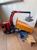 Bruder Mercedes Vrachtwagen met Kraan, Ophalen of Verzenden, Gebruikt, Jongen of Meisje