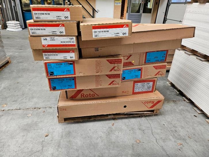 Dakramen Roto, Doe-het-zelf en Verbouw, Glas en Ramen, Zo goed als nieuw, Dakraam, Minder dan 80 cm, Minder dan 80 cm, Ophalen