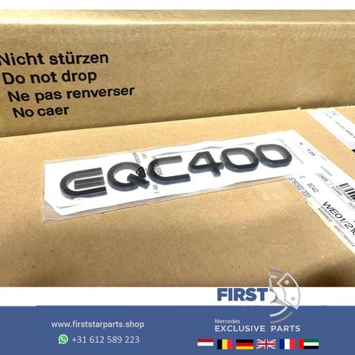 W293 N293 EQ C 400 LOGO ZWART Mercedes BELETTERING 2019-2022, Auto-onderdelen, Carrosserie en Plaatwerk, Mercedes-Benz, Achter