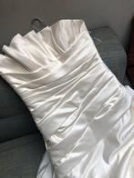 Prachtige strapless trouwjurk Pronovias, Ophalen of Verzenden, Zo goed als nieuw, Wit, Trouwjurk