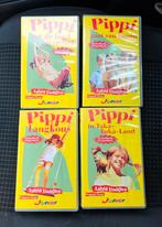 Pipi langkous 4 titels VHS, Alle leeftijden, Kinderprogramma's en -films, Overige typen, Ophalen of Verzenden