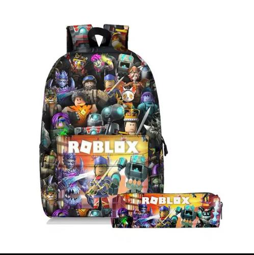 New!! Roblox Rugzak set 2 delig, Sieraden, Tassen en Uiterlijk, Tassen | Schooltassen, Nieuw, Rugtas, 40 tot 50 cm, 30 tot 40 cm