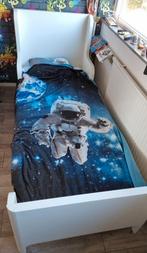 Peuterbed Meegroeibed Ikea Busunge 90x130/165/200), Huis en Inrichting, Ophalen, 90 cm, Eenpersoons, Wit