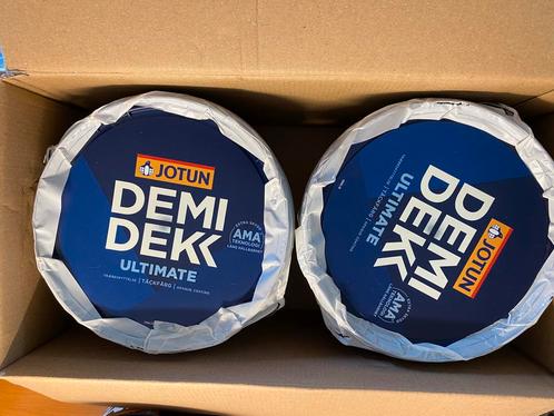 Jotun Demidekk Ultimate Tackfarg 3L., Doe-het-zelf en Verbouw, Verf, Beits en Lak, Nieuw, Beits, 5 tot 10 liter, Grijs, Ophalen of Verzenden