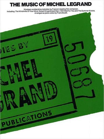 Piano: The music of Michel Legrand---MOOI!! beschikbaar voor biedingen