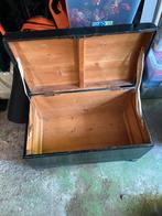 Oude Grenenhouten Dekenkist, Huis en Inrichting, Woonaccessoires | Kisten, Gebruikt, 50 tot 100 cm, Ophalen of Verzenden, Minder dan 50 cm