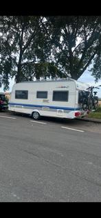 Nette Hobby 460UFE, incl. Mover en luifel en voortent., Caravans en Kamperen, Caravans, Rondzit, Hobby, Particulier, Hordeur