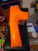 Opblaasbare 1, oranje, Ophalen of Verzenden, Gebruikt, Versiering, Oranje of Koningsdag