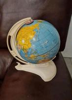 Retro Tinnen Wereldbol Jaren 70, West Germany,, Ophalen of Verzenden, Zo goed als nieuw