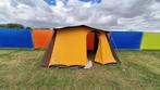 Prachtige vintage 3 persoons bungalowtent, Caravans en Kamperen, Ophalen, Gebruikt
