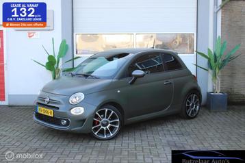 Fiat 500 0.9 TwinAir Turbo Sport Matgroen | Abarth | Leder beschikbaar voor biedingen