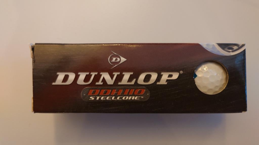 Nieuw in doos: Dunlop DDH 110 Steelcore Golfballen (3 stuks), Sport en Fitness, Golf, Nieuw, Bal(len), Overige merken, Ophalen of Verzenden