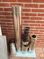 Kachel buizen, Doe-het-zelf en Verbouw, Ophalen, Zo goed als nieuw, Rvs, Minder dan 2 meter