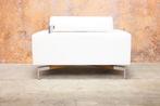 ZGANieuw witte leren Leolux Howlo design loveseat, Huis en Inrichting, Leolux, Leolux, Design, Ophalen of Verzenden