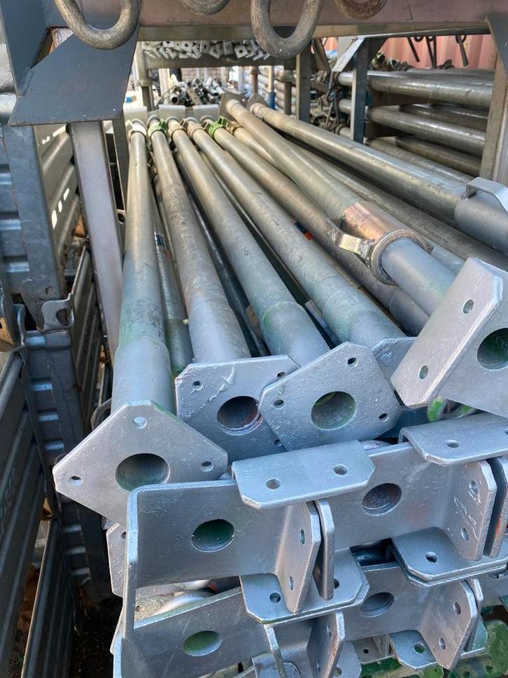 Stempels nagekeken, Doe-het-zelf en Verbouw, Steigers, Zo goed als nieuw, Overige typen, Minder dan 2 meter, Ophalen