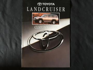 folder Toyota Landcruiser Custom Wagon modeljaar 1997 - NL beschikbaar voor biedingen