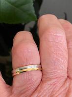 NIEUW: zilv.goud bicolor vriendschaps/aanschuifring mt 20,5, Overige kleuren, 20 of groter, Nieuw, Ophalen of Verzenden