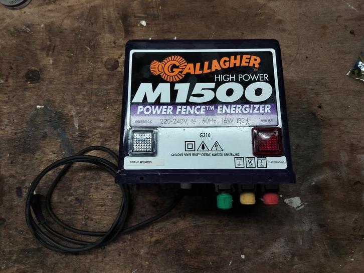 Gallgaher M1500 schrikdraadapparaat, Dieren en Toebehoren, Stalling en Weidegang, Toebehoren